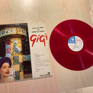 Music & Songs From Lerner And Loewe's Gigi Vinyl LP Record 1958 Coronet red viny